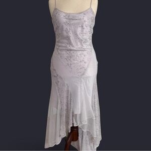 Aspeed Lavender High Low Dress